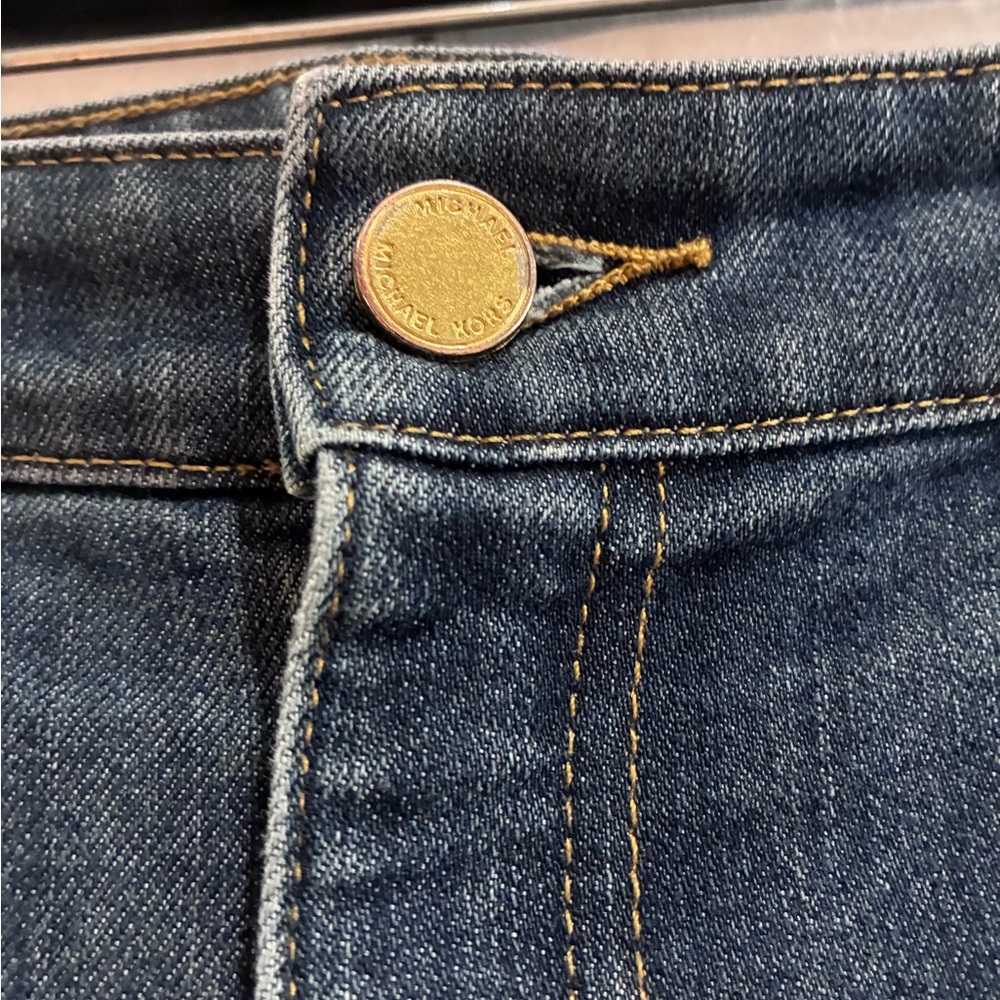 Michael Kors Women’s Izzy Skinny Medium Wash Jeans, Size 8 - Picture 9 of 11